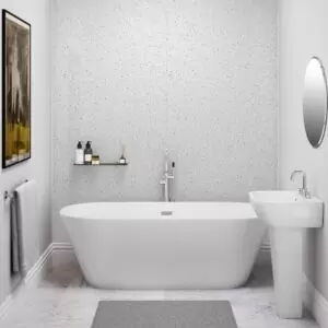 WHITE SPARKLE GLOSS Wet Area Panels WetArea Panels