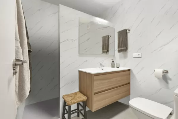 CARRARA MARBLE GLOSS Wet Area Panels WetArea Panels