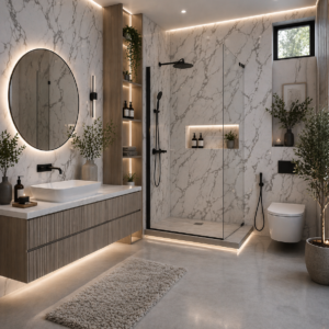 BLANCO MATT Wall Panel Wet Area Panels Bathroom Panels BLANCO MATT Wall Panel Wet Area Panels Bathroom Panels